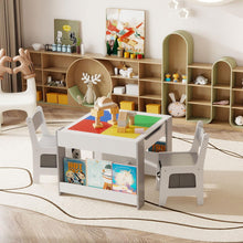 Load image into Gallery viewer, Wooden Toddler Activity Tables with Reversible Tabletop
