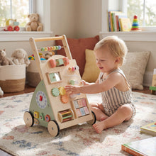 Load image into Gallery viewer, 10 in 1 Toddler Push Along Toy with Activity Center
