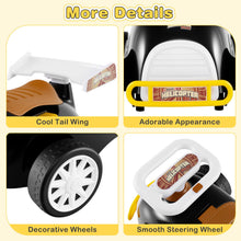 Load image into Gallery viewer, Kids Ride On Car Sliding Toy with Music and Cool Rear Wings

