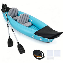 Load image into Gallery viewer, 2 Person Inflatable Kayak, 10.5ft/11.5ft Portable Sit in Canoe
