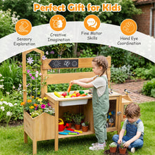 Load image into Gallery viewer, Wooden Chef Pretend Kitchen Playset with Detachable Bird Cage
