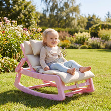 Load image into Gallery viewer, Kids Rocking Chair, Indoor Outdoor Toddlers Rocker with Adjustable Backrest
