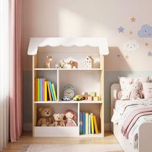 Load image into Gallery viewer, Kids Bookshelf, 3-Tier Wooden Toddler Book Toy Organizer
