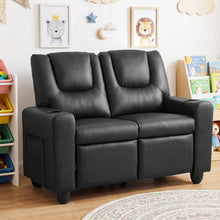 Load image into Gallery viewer, Kids Recliner Chair, 2-Seater Children Sofa
