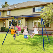 Load image into Gallery viewer, Metal Swing A-Frame with Swings
