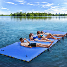 Load image into Gallery viewer, Water Lounger Swim Platform with Pillow Design
