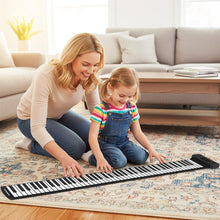 Load image into Gallery viewer, Portable Hand Roll Piano Keyboard with 128 Rhythms

