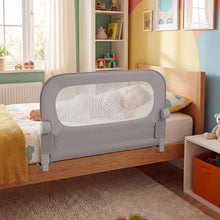Load image into Gallery viewer, Bed Rail, Swing Down Toddler Safety Beds Guard with Adjustable Height
