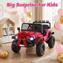 Load image into Gallery viewer, 24V Kids Ride on Car with Remote Control, LED Lights, Horn
