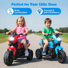 Load image into Gallery viewer, Kids Electric Motorcycle, 6V Battery Powered Motorbike with LED Headlight
