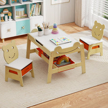 Load image into Gallery viewer, Kids Table and Chairs, Multifunctional Activity Desk (70 x 60.5 x 50 cm)
