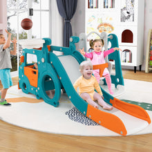 Load image into Gallery viewer, Toddler Slide and Swing Set, 5-in-1 Kids Slide
