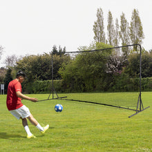 Load image into Gallery viewer, 12 x 6FT Portable Soccer Trainer Equipment with Carrying Bag
