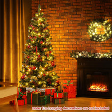 Load image into Gallery viewer, 150 CM Pre-Lit Artificial Christmas Tree Spiral Holiday Tree with 448 Branch Tips

