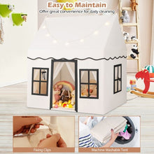 Load image into Gallery viewer, Kids Play Tent with Star Lights and Non-slip Mat
