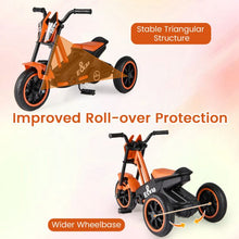 Load image into Gallery viewer, 3-Wheel Toddler Bike with Foot Pedals and Steering Handlebars
