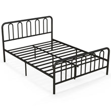 Load image into Gallery viewer, King Size Metal Bed Frame with Headboard and Footboard
