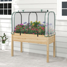 Load image into Gallery viewer, Portable Garden Patio Greenhouse with Roll-up Zipper Door and Waterproof Sun-Protective PE Cover
