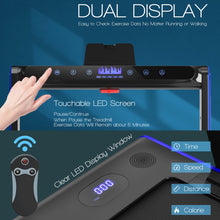 Load image into Gallery viewer, 2-in-1 Folding Treadmill Under Desk Walking Treadmill with Dual LED Display
