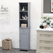 Load image into Gallery viewer, Tall Bathroom Cabinet with Adjustable Shelves
