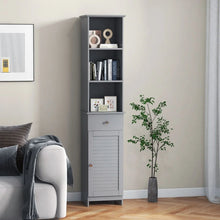 Load image into Gallery viewer, Tall Bathroom Cabinet with Adjustable Shelves
