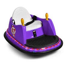 Load image into Gallery viewer, Kids Ride-On Bumper Car with Colorful Flashing Lights and Music
