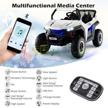 Load image into Gallery viewer, 12V Kids Ride on UTV 2-Seater Electric Car with Remote Control
