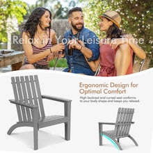 Load image into Gallery viewer, Wood Adirondack Chair with Solid Acacia Wood and 160KG Weight Capacity
