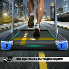 Load image into Gallery viewer, 2 in 1 Folding Treadmill Electric 1-12KM/H Walking Running Machine Bluetooth
