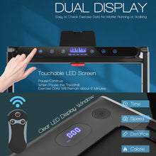 Load image into Gallery viewer, 2-in-1 Folding Treadmill Under Desk Walking Treadmill with Dual LED Display
