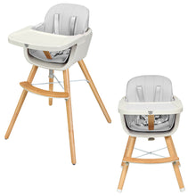 Load image into Gallery viewer, 3 IN 1 Baby High Chair Infant Child Feeding Seat Highchair Food Tray Safety Belt
