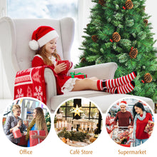 Load image into Gallery viewer, 6ft Artificial Christmas Tree Unlit Life-Like Pine Tree Premium Hinged Xmas Tree
