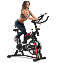 Load image into Gallery viewer, Indoor Exercise Bike Sport Exercise Bike Cycle Aerobic Home Training LCD Display
