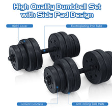 Load image into Gallery viewer, 30KG Dumbbells Set Adjustable Dumbbell Barbell Weight Lifting Training Equipment
