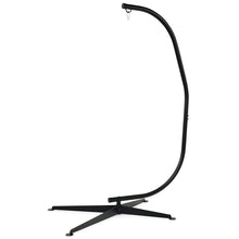 Load image into Gallery viewer, Large Heavy Duty C-stand Hanging Swing Egg Chair Hammock Frame W/ X Base 150KG
