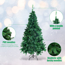 Load image into Gallery viewer, 7FT Artificial Christmas Tree Artificial Xmas Pine Tree Holiday Decoration
