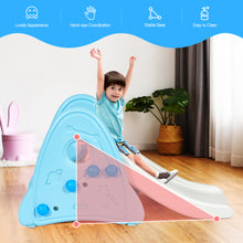 Load image into Gallery viewer, Kids Freestanding Slide Toddler Detachable First Slide Climbing Activity Toy -blue
