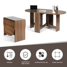 Load image into Gallery viewer, 3-in-1 Drop Leaf Table Space-Saving Expandable Des
