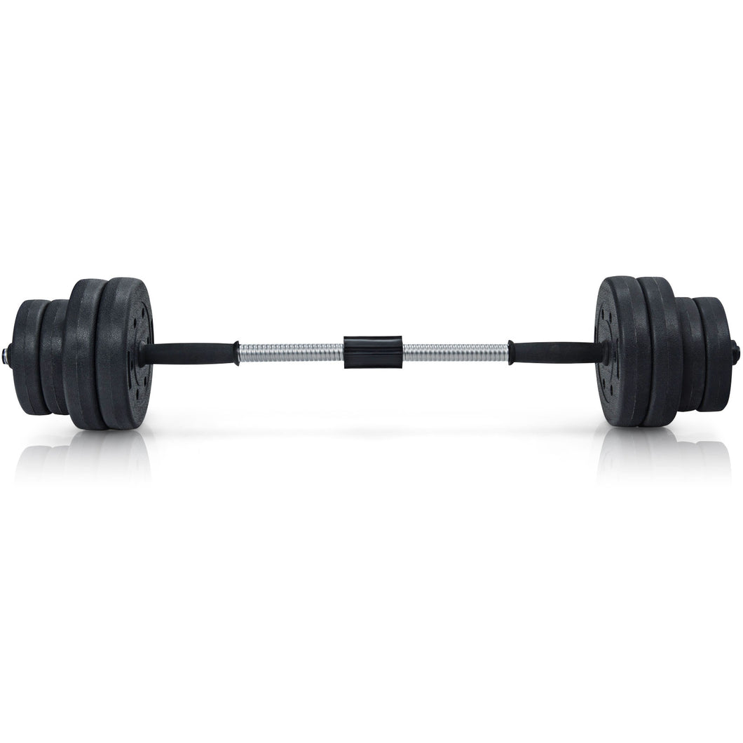 30KG Dumbbells Set Adjustable Dumbbell Barbell Weight Lifting Training Equipment