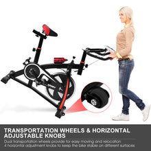 Load image into Gallery viewer, Indoor Exercise Bike Sport Exercise Bike Cycle Aerobic Home Training LCD Display
