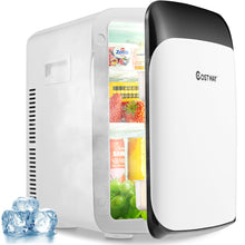 Load image into Gallery viewer, 2-in-1 Mini Cooler and Warmer Portable Home Car Travel Refrigerator
