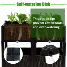 Load image into Gallery viewer, Set of 4 Raised Garden Bed Kits Elevated Flower Vegetable Herb Grow Planter Box
