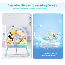 Load image into Gallery viewer, Electric Baby Infant Bouncer Rocker Vibration Chair Musical Cradle Swing Seat
