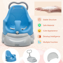 Load image into Gallery viewer, 6 in 1 Travel Feeding Booster Seat Toddler Highchair Baby Walker Training Set
