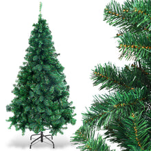 Load image into Gallery viewer, 5FT Artificial Christmas Tree Green Xmas Decorations with Foldable Metal Stand
