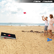 Load image into Gallery viewer, Foldable Solid Aluminum Board Cornhole Bean Bag Toss Game Set Sandbag Sports Fun
