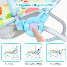 Load image into Gallery viewer, Electric Baby Infant Bouncer Rocker Vibration Chair Musical Cradle Swing Seat
