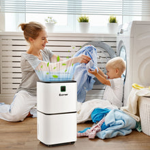 Load image into Gallery viewer, 12L/D Portable Room Dehumidifier Home Laundry Drying W/ Digital Control Panel

