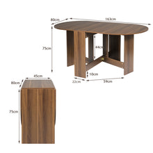 Load image into Gallery viewer, 3-in-1 Drop Leaf Table Space-Saving Expandable Des
