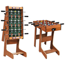 Load image into Gallery viewer, Folding Football Table Indoor Recreational Soccer Game Desk Top for Kids Adults
